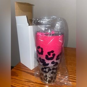 20oz Pink Leapord Tumbler